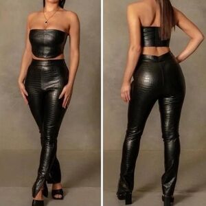 Meshki Annabelle Leather Pants